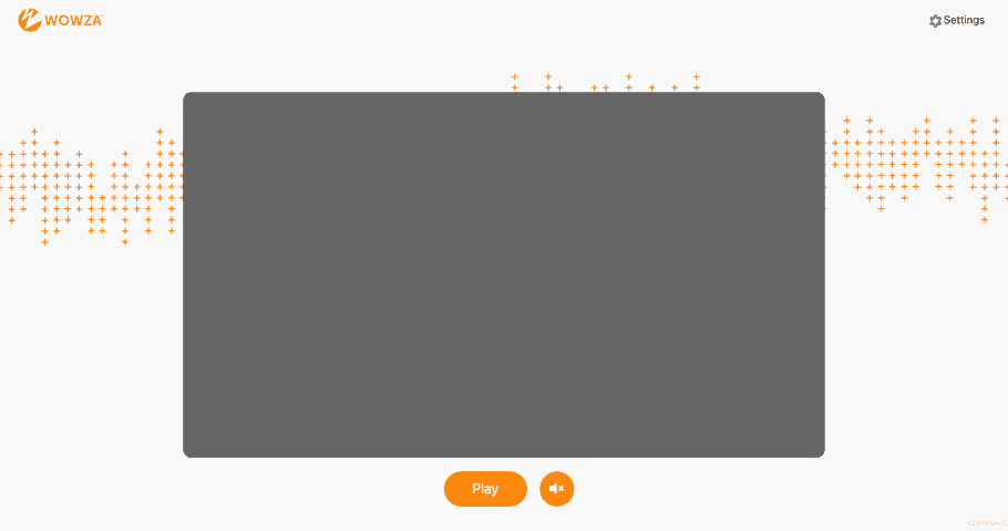 WebRTC playback page